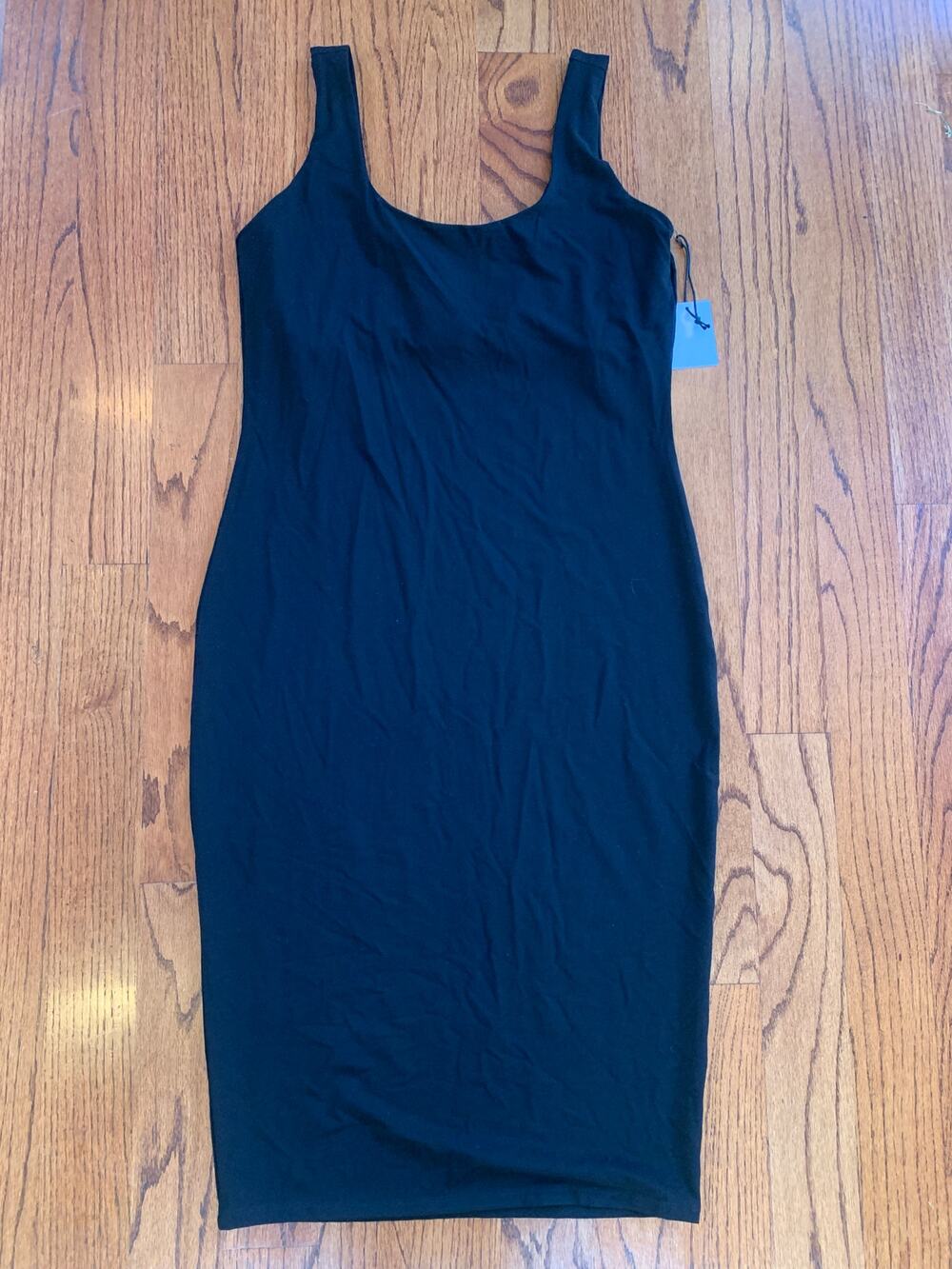 BNWT Hatch Maternity The Body Tank Dress MSRP $148 | Black | Size 3/Large